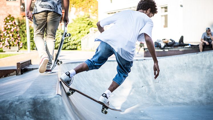 Skateparken i Hässleholm