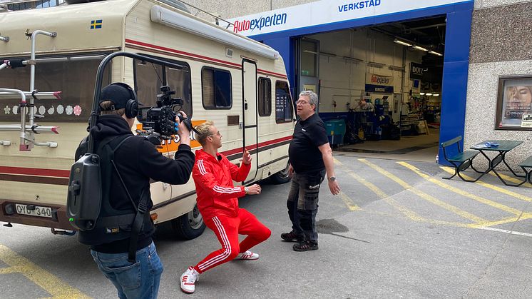 Husbilsspecial med poddaren Fredrik Söderholm i Autoexpertens Youtubeserie