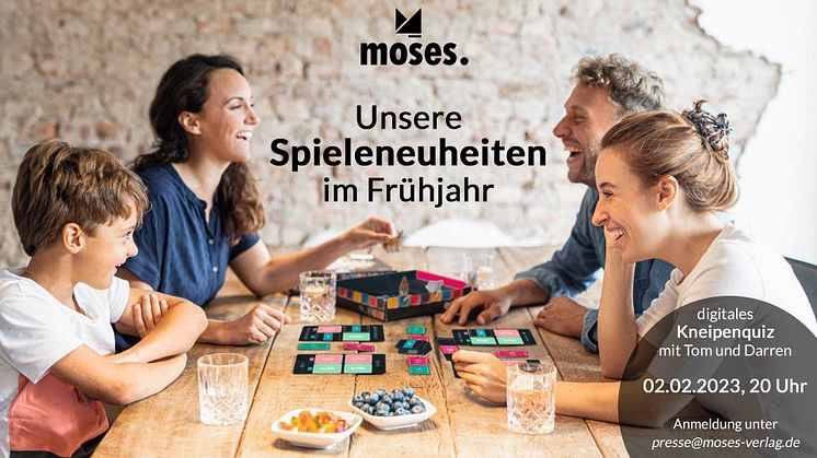 Unsere Spieleneuheiten im Frühjahr