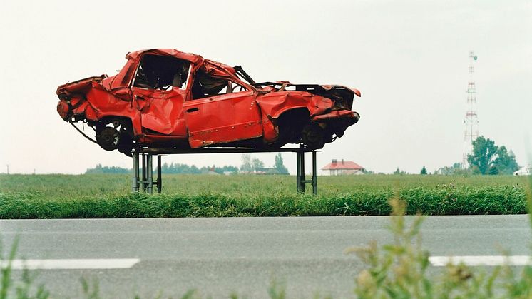 Europastraße E 30 bei Warschau, 2000 - Foto: Bertram Kober