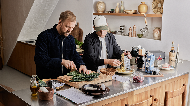  Oatly lanserar Receptarkivet – i samarbete med med Erik ”Jerka” Johansson och kockpartnern Nichlas Niemi