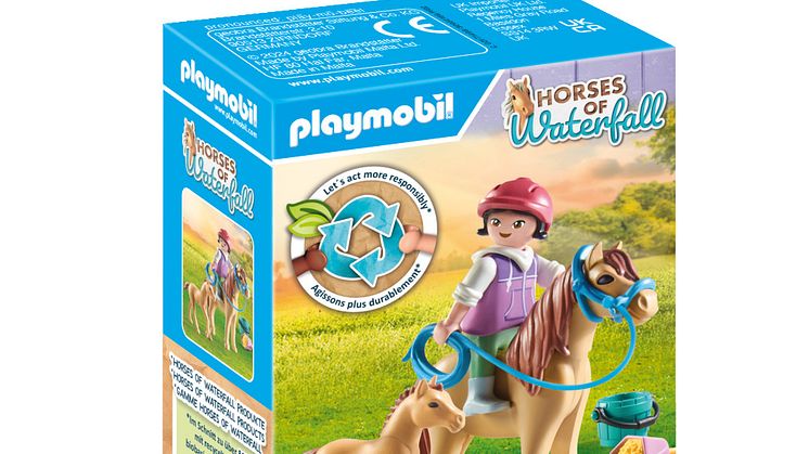 Kind mit Pony und Fohlen (71498) von PLAYMOBIL