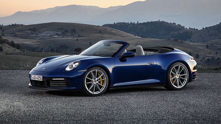 Möt våren i nya Porsche 911 Cabriolet