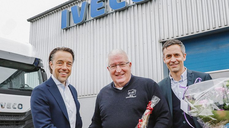 IVECO kårede i 2023 REA Erhvervsbiler som ’Dealer of the Year’