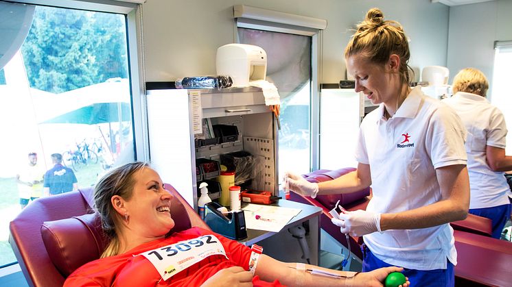 Blodomloppet - en viktig pusselbit för att rekrytera blodgivare i Göteborg