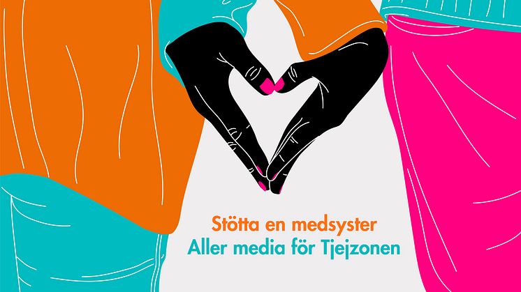 Aller media initierar hjälpmånad till förmån för kvinnor – upplåter sina kanaler till Tjejzonen