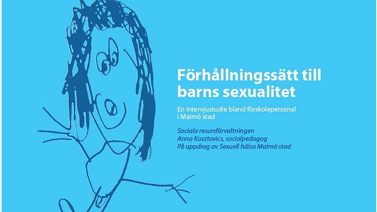 Studie ska bryta tabu kring barns sexualitet