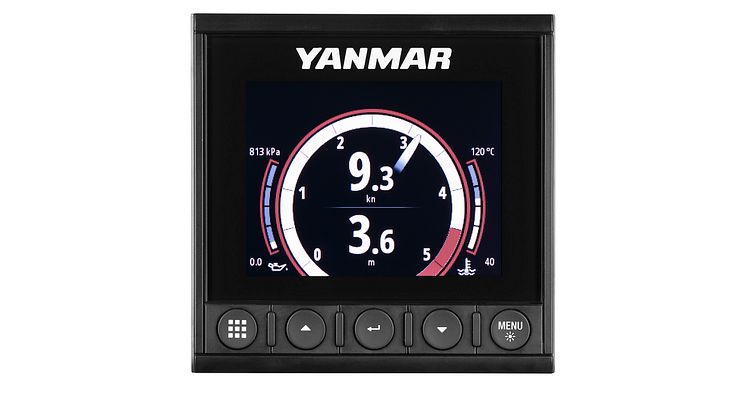 Hi-res image - YANMAR - YANMAR YD42 Multi-Function Color Display 