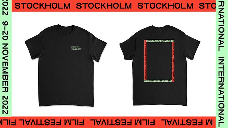 Stockholms filmfestival släpper nytt grafiskt manér och lanserar webbshop 