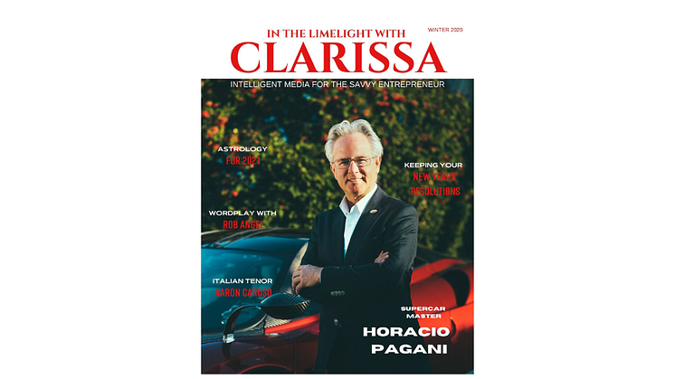 In the Limelight with Clarissa magazine Winter 2020