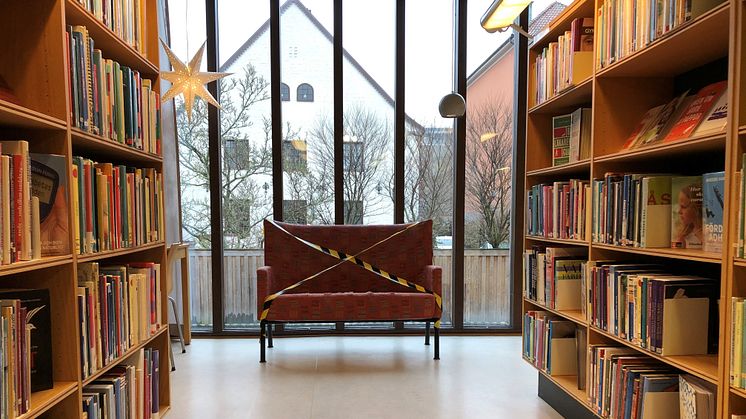 Biblioteken i Kristianstad öppnar den 12 januari!