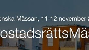 Besök oss på BostadsrättsMässan i Göteborg 11-12 november