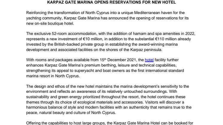 9 December 2021 - KGM Opens Reservations for New Hotel.pdf