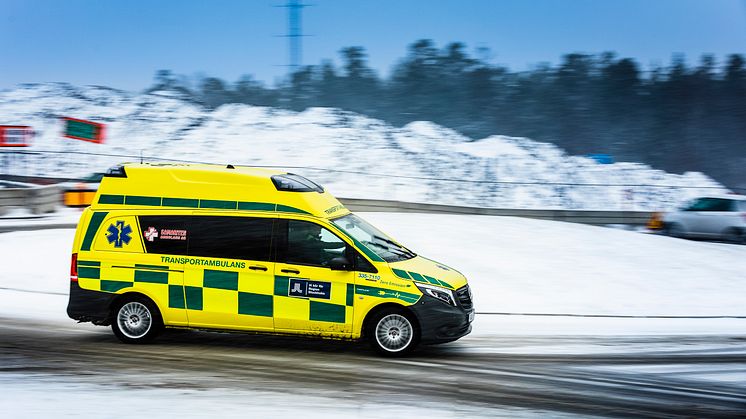 Mercedes-Benz eVito - eldriven ambulans