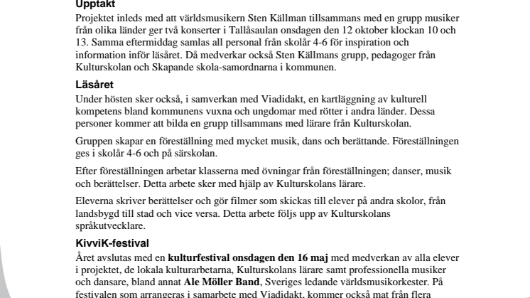 Presentation projekt Kivvik
