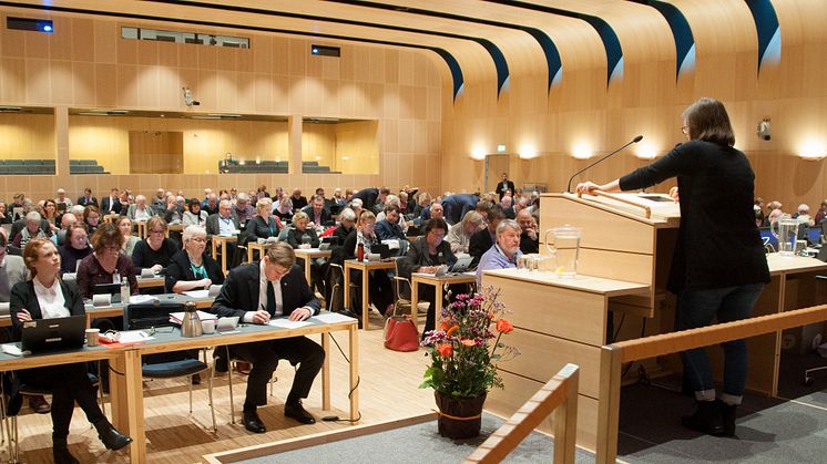 Pressinbjudan till regionfullmäktiges sammanträde den 28 november