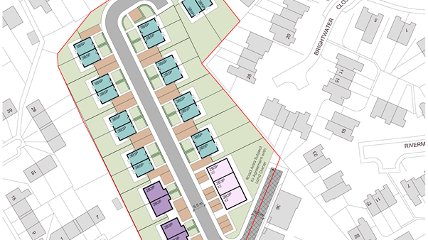 New affordable homes on a brownfield site in the heart of Whitefield