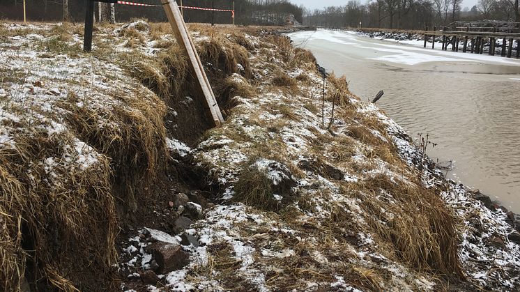 Det mindre jordskred som drabbade Göta kanal 5 april kommer inte att påverka kanalsäsongen. 