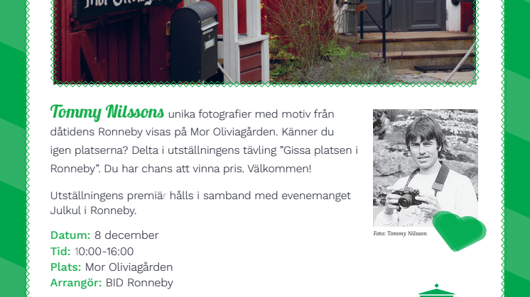 Pressinbjudan - Unik fotoutställning med Sverigevandraren Tommy Nilsson