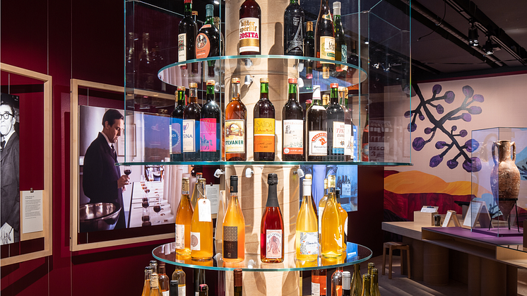 Upptäck svenska viner tillsammans med nostalgiska tillbakablickar i flasktornet. 