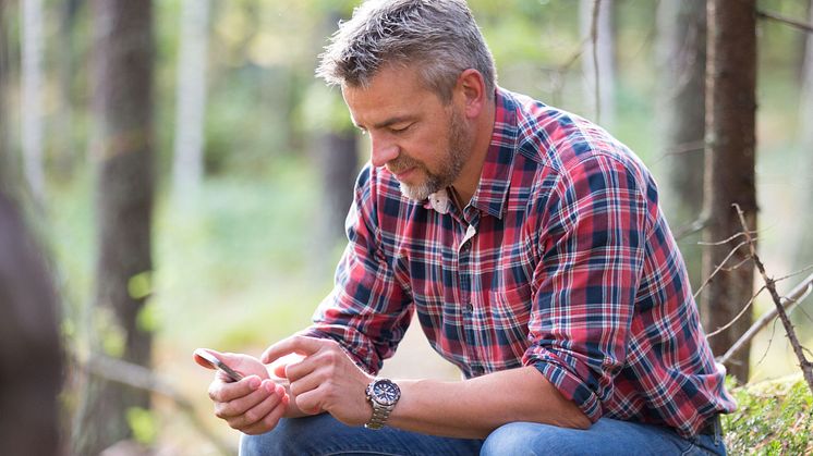 Digital Skogsägare tar skogen in i mobilen