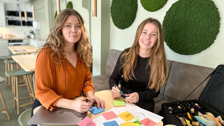 Pernilla Lindmark och Josefin Lundberg är certifierade innovationsledare på Skellefteå Science City.