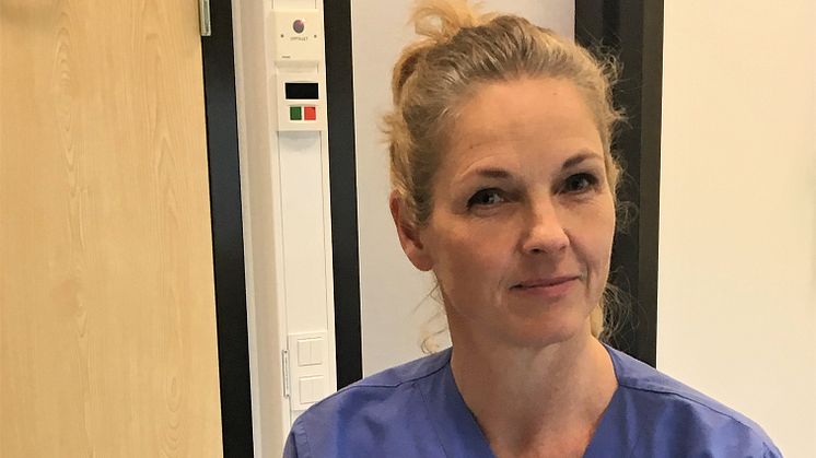 Felicia Nordenstam, biträdande överläkare vid Barnhjärtcentrum på Karolinska Universitetssjukhuset