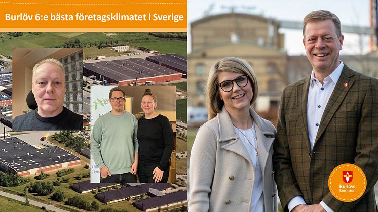 Enligt senaste undersökningen från Svenskt Näringsliv om företagsklimat i kommunerna har Burlöv det näst bästa i Skåne och sjätte bästa i Sverige.