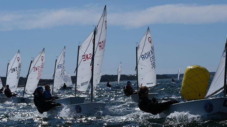 Jolleregatta på Hakefjorden