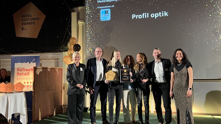 Profil Optik har vundet Medarbejderprisen 2024