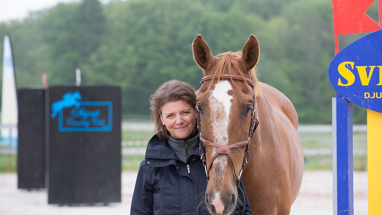 Anna Wemlert ligger bakom Skyrup Country Club och Sveland Arena. 