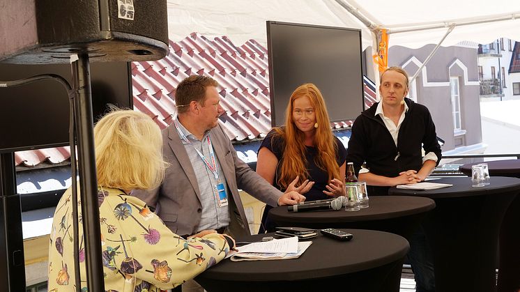 #Backademokratin: Niclas Svensson (Journalist, Expressen), Jessica Schedvin (Chefredaktör, Makthavare) och Martin Schibbye (Chefredaktör, Blankspot)