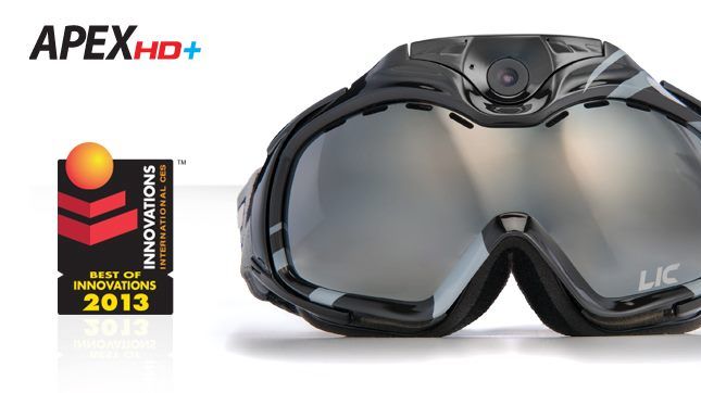 HEADCAM REVOLUTION Skidglasögon med inbyggd Full-HD kamera!