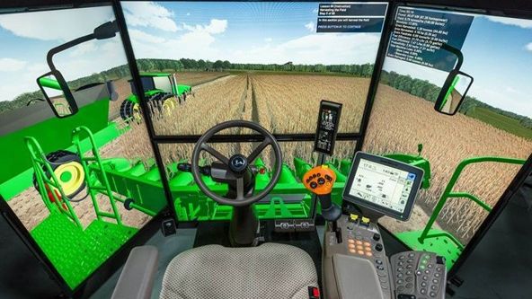 GoHarvest™ Premium combine simulator, John Deere