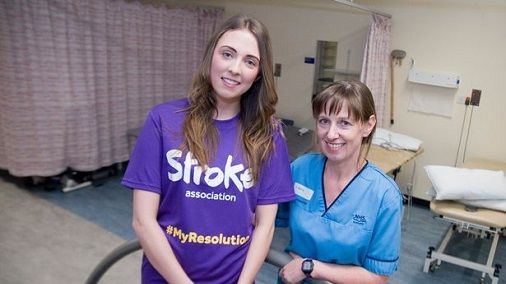 Young stroke survivor takes on Stroke Association’s Resolution Run in Dundee