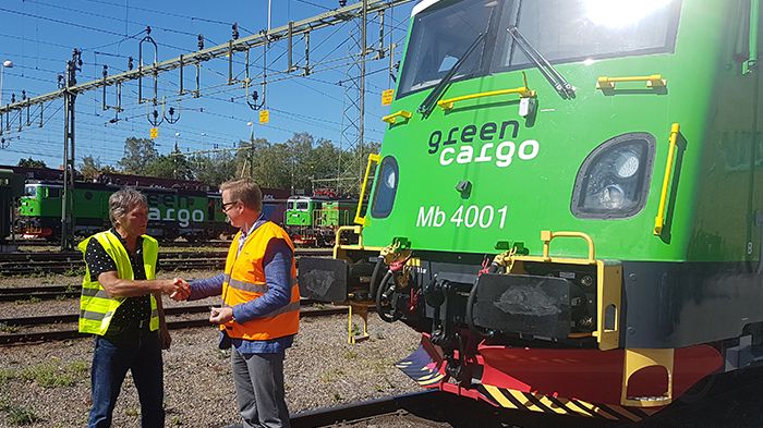 Green Cargo Transmontana-lok överlämning