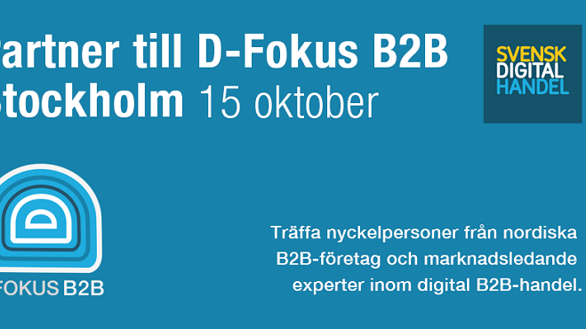 Partner till D-Fokus B2B 2015