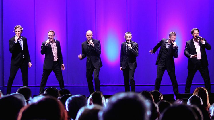 Vocal Six – a capella som måste ses på Palladium Malmö och Kulturkvarteret i Kristianstad