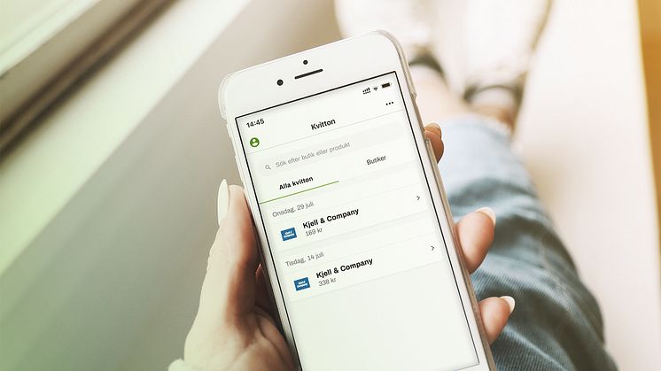 Kjell & Company vässar kundupplevelsen med digitala kvitton