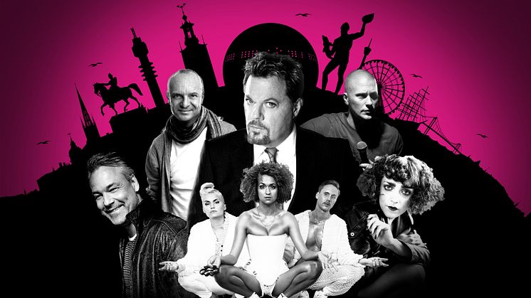 Izzard, Gardell, Kronlöf, Betnér, Niavarani, Schyffert och Sundin på fullmatade Stand Up For Stockholm/Göteborg 