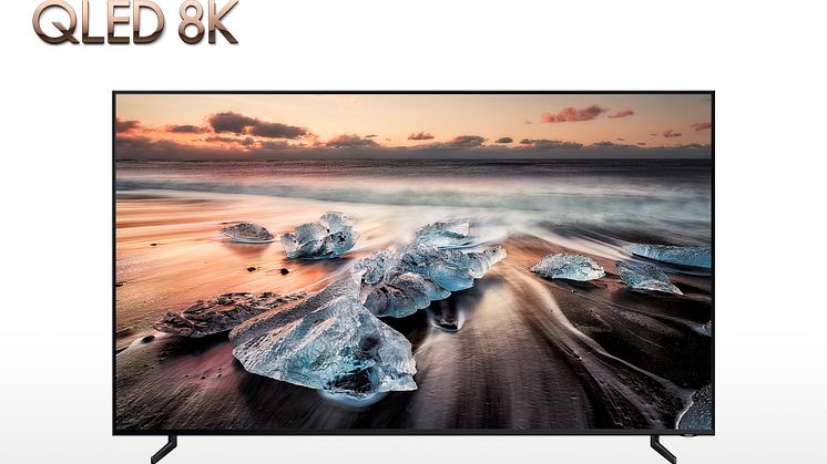 Samsung præsenterer QLED 8K TV med AI Upscaling 