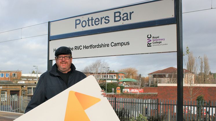 Potters Bar commuter Steve Navesey has won back the value of his season ticket - MORE IMAGES AVAILABLE TO DOWNLOAD BELOW