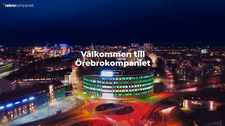 Örebrokompaniets webbplats får nytt utseende