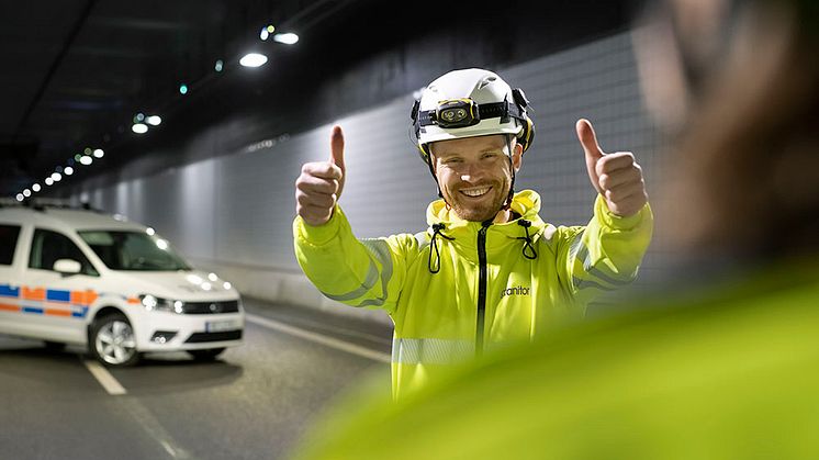 Anton Bergholtz, projektledare på Granitor Systems i Göteborg gillar skolsamarbeten! (Foto: Julia Sjögran)