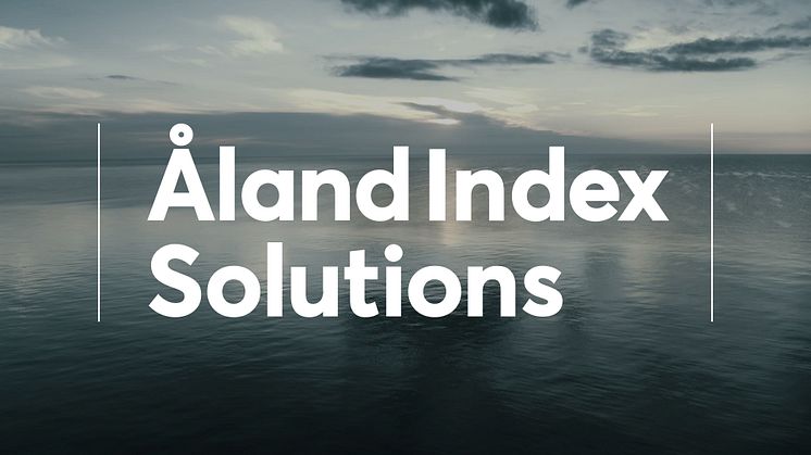 Åland Index Solutions - a game changer tackling climate crisis at every transaction