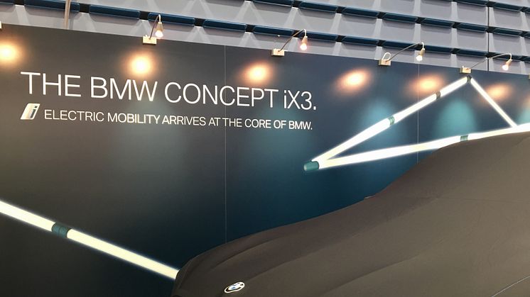 BMW Concept iX3 på eksklusivt Norgesbesøk