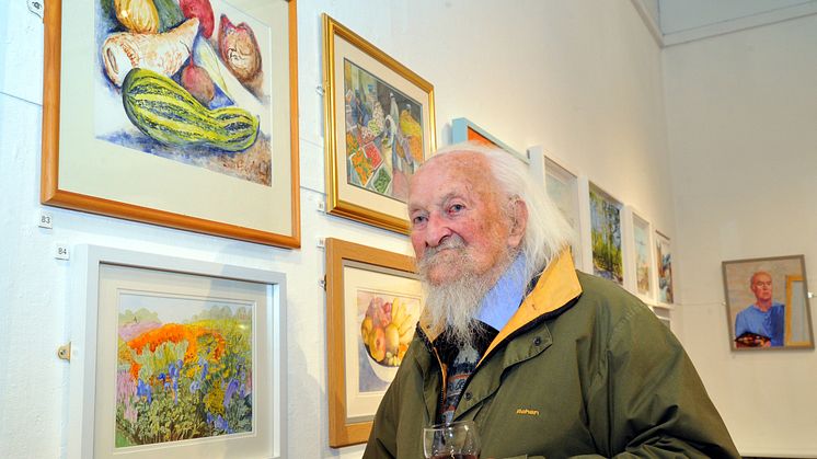 David Swithenbank, president of Bury Art Society.