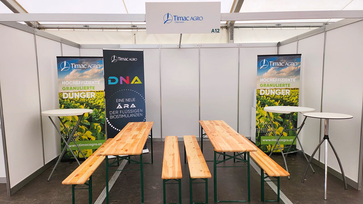 TIMAC AGRO Österreich Stand beim Lagerhaus Feldtag 2023