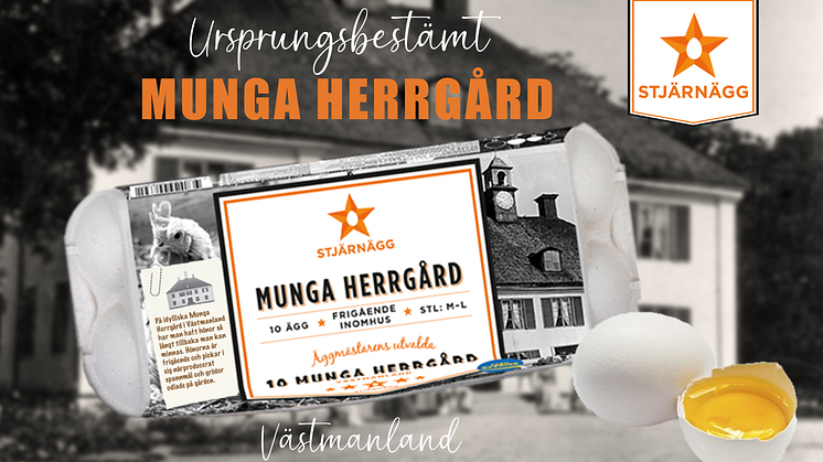 URSPRUNGSBESTÄMT FRÅN MUNGA HERRGÅRD