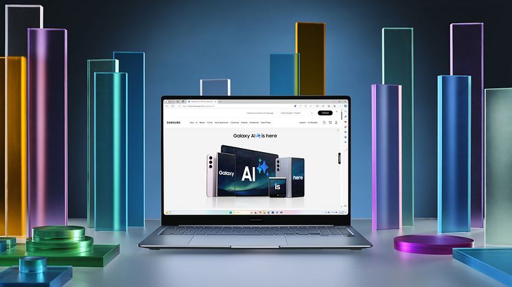 Galaxy Book4 Edge: Samsungs nye AI-PC utvider Galaxy AIs økosystem